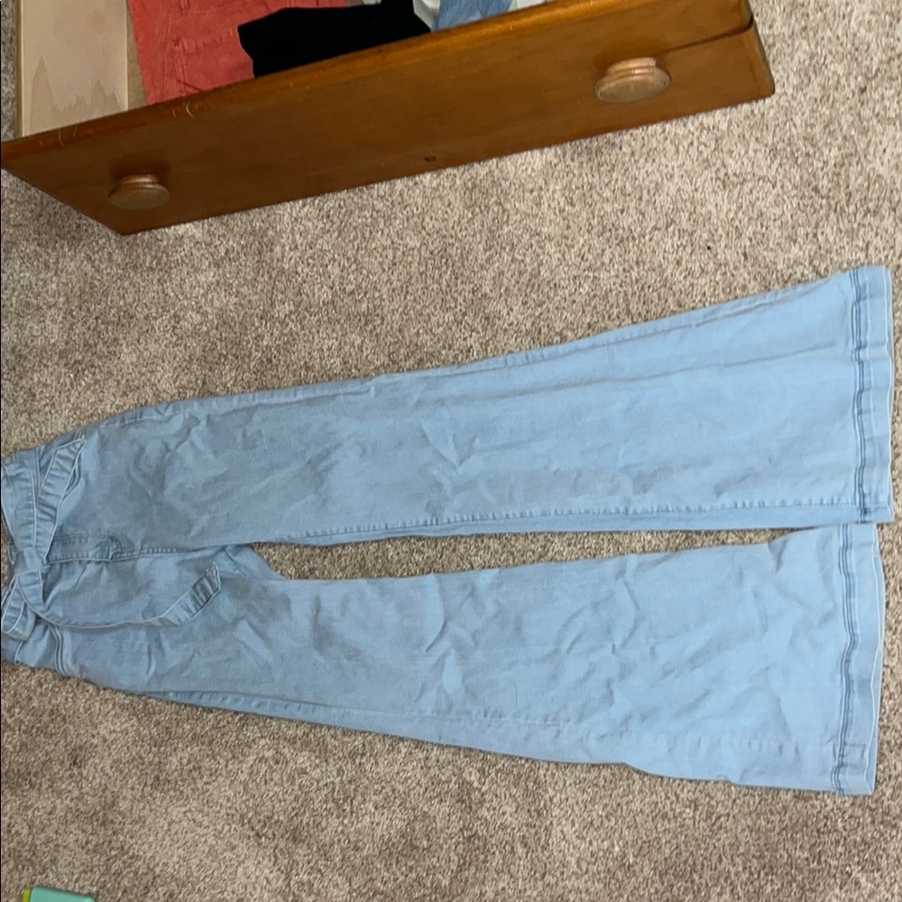 Light Blue Flared Jeans